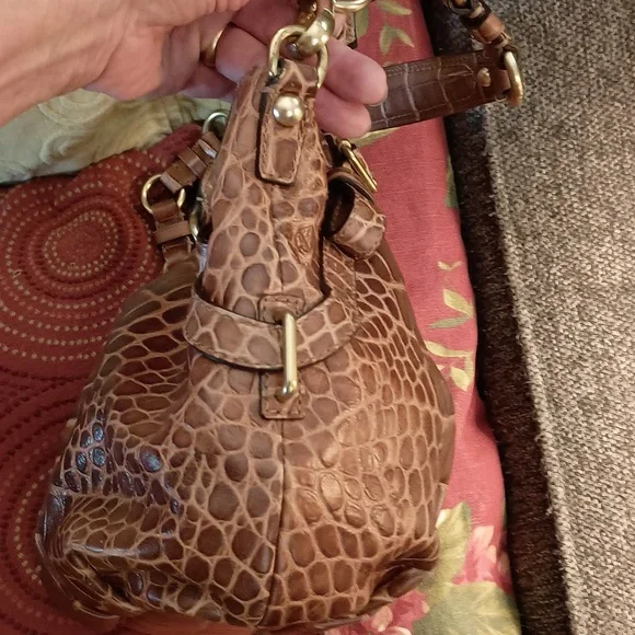 COACH Ashley Cognac Croc - Picture 7 of 9